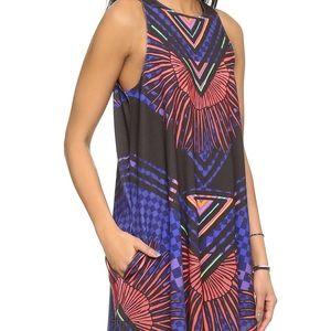 Mara Hoffman swing dress in Rainbow Palm (size S)